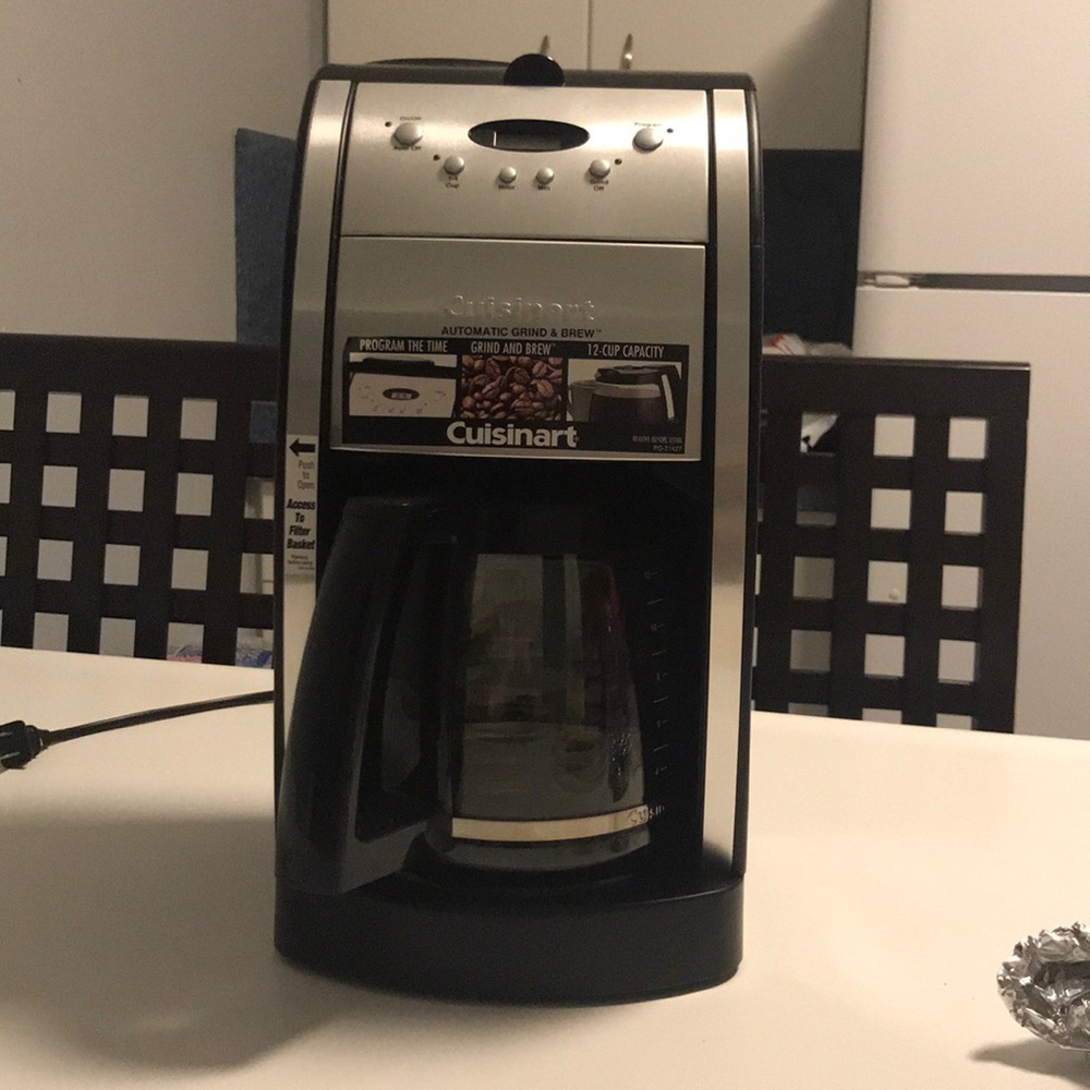 Cuisinart coffee brewer.